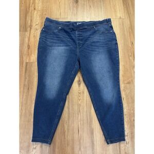 New Terra & Sky Womens Pull-On Jegging Jeans Size 4X(28-30W)